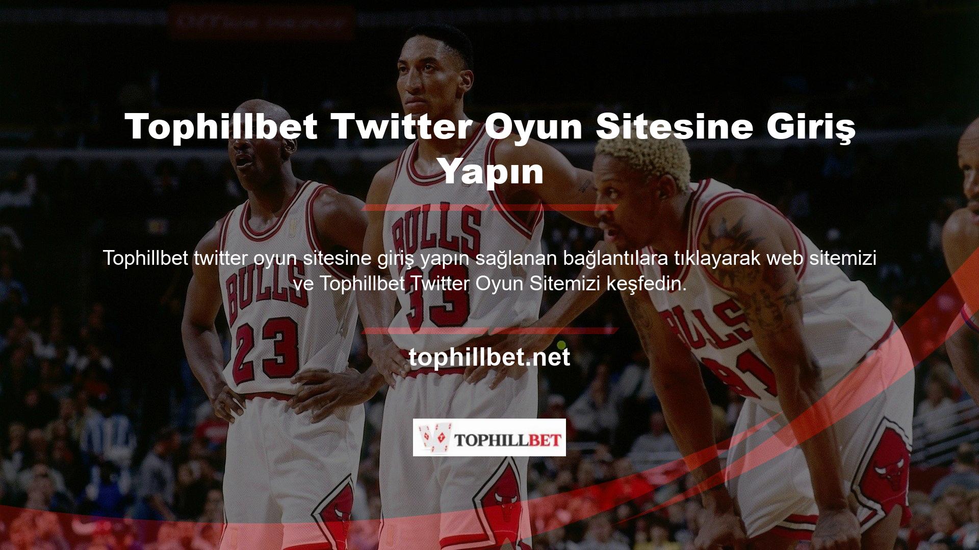 Tophillbet Adresini Alın: Sitemizdeki link üzerinden kayıt olduktan sonra Twitter giriş sayfasındaki "Giriş Yap" butonuna tıklayarak giriş yapabilirsiniz